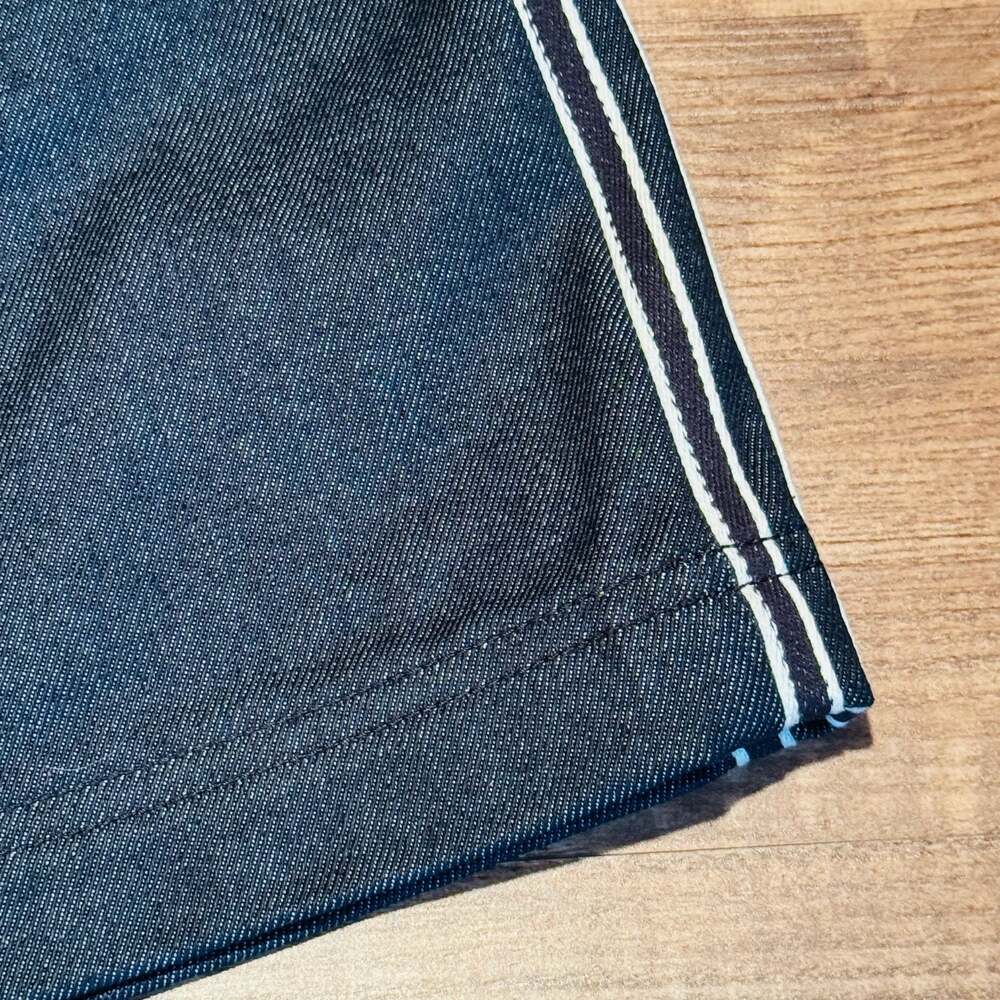 NWT Women’s Size 16 ADIDAS Originals 3-Stripes Button-Front Denim Skirt - Picture 5 of 14